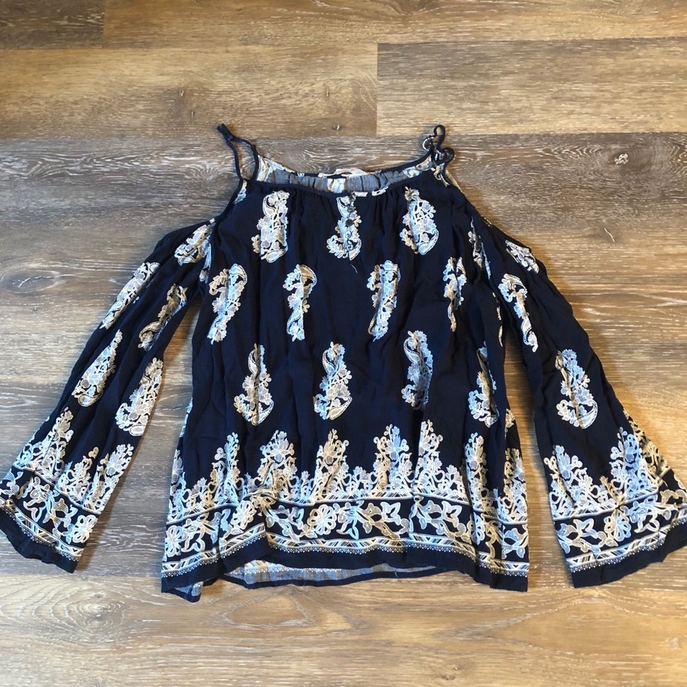 Off the shoulder blouse